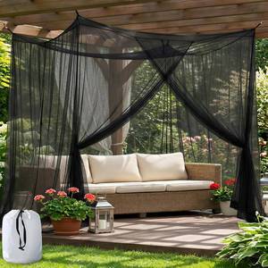 lot 251739 image: Camping Mosquito Net 10x10 Ultra Large Black Outdoor
