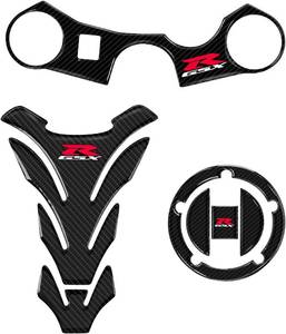 lot 351938 image: for GSX-R 2006-2017 Motorcycle Tank Pad Gas Tank Protector(carbon)