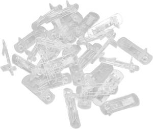 lot 351945 image: Clear Locking Shelf Support Pegs Secure for Cabinets and Shelves