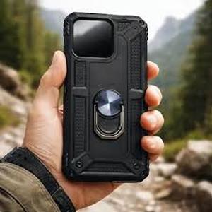 lot 351946 image: Funda Para Zte V50 Smart Dise o Robot Con Anillo Met lico ...