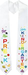 lot 351960 image: PRE K Graduation Stole Sash, Preschool Pre-k Graduation Decorations 2026, Bye Bye PRE-K Hello Kindergarten Banner for Kids Grad Gifts