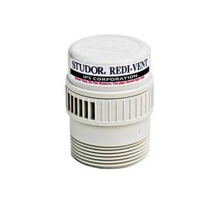 lot 351968 image: Redi-Vent 20346 Air Admittance Valve with PVC Adapter, 1-12- or 2 in. Connection