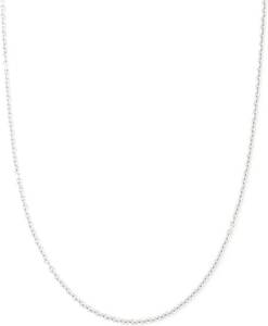 lot 351969 image: 2MM Stainless Steel Necklace - Thin Cable Chain for Women & Men, Silver Chains for Pendant Addition or Alone - 16-30 Inch Available