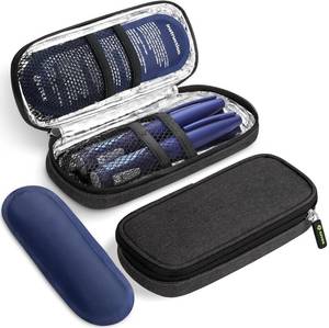 lot 161642 image: AUVON Lightweight Insulin Cooler Travel Case, 3-Layer Thickened Insulation