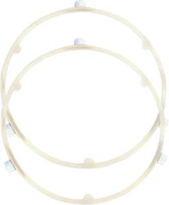 lot 161655 image: 5304509438 WB06X10818 Microwave Turntable Support Roller Ring Replacement Part for GE, Samsung, Frigidaire,Replace WB06X10625, DE92-90495A, 5304464115 2 Pack