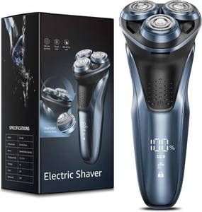 lot 161699 image: Electric Razor for Men IPX7 Waterproof Wet or Dry