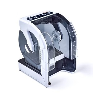 lot 261719 image: Retails for $220 MiBowl Automatic Microchip Cat Feeder with BPA Free Bowl, Enclosed Back, and Collar Worn ID Disc