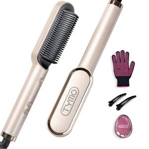 lot 361711 image: TYMO Hair Straightener Brush, Hot Comb Hair Straighteners for Women