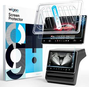 lot 361736 image: Wigoo 2026 Tesla Model Y Juniper (Premium & Performance) Screen Protector Matte No Glare & Fingerprint Tesla Model Y Juniper 2026 Accessories, 16 Tempered Glass Protector with Alignment Kit