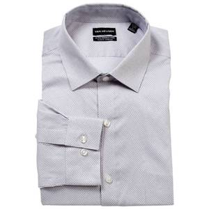 lot 361737 image: Mens Van Heusen(R) Wrinkle Free Slim Fit Dress Shirt - Pebble Print
