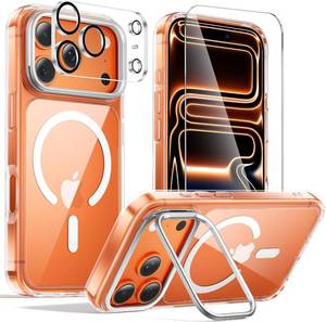 lot 361744 image: Tigowos for iPhone 17 Pro Max Case with Lens Stand Clear