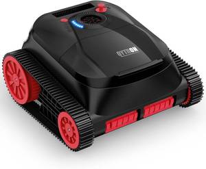 lot 101738 image: Retails for $255 NIXBOT QP5 Robotic Pool Cleaner, Cordless Pool Vacuum for Inground Pools, Dual-Motor Turbine System, Robotic Pool Vacuum for Above Ground Pools with Wall Climing and Navigation Technology