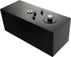 lot 341903 image: Retails for $205 EVIL ENERGY 19 Gallon Fuel Cell Gas Tank Aluminum with Level Sender Street Drift Black