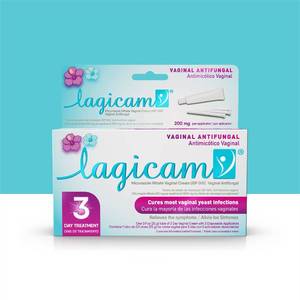 lot 29297 image: Lagicam V 3 Day Yeast Infection Treatment for Woman, 3 Applicators & Cream - Retail $14
