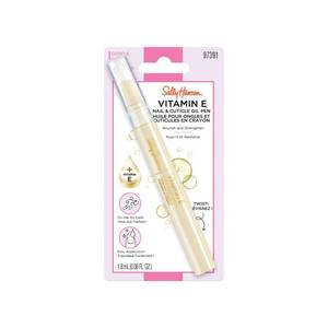 lot 29324 image: Sally Hansen Vitamin E Nail & Cuticle Treatment Pen  Hydrates and Conditions Dry Nails  Nourishing Formula with Apricot Oil  Smooth, Healthy-Looking Nails  Easy, Mess-Free Nail Care on the Go - Retail $7