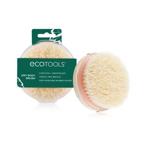 lot 29364 image: EcoTools Dry Body Brush for Dry Brushing, Smooth Skin, 1 Count - Retail $5