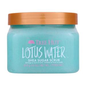 lot 29388 image: Tree Hut Shea Sugar Scrub, Lotus Water, 18 oz - Retail $9