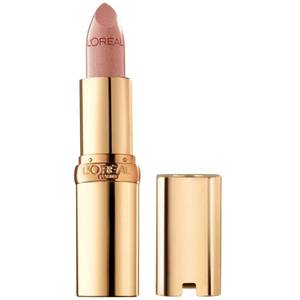 lot 29419 image: LOreal Paris Colour Riche Original Creamy, Hydrating Satin Lipstick with Argan Oil and Vitamin E, Caramel Latte , 1 Count - Retail $8