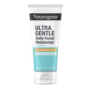 lot 29455 image: Neutrogena Ultra Gentle Daily Facial Moisturizer, Fragrance-Free, 3.4 fl oz - Retail $11