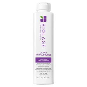 lot 29478 image: Biolage Ultra Hydra Source Conditioning Balm  Deep Hydrating Conditioner  Renews Hairs Moisture  For Very Dry Hair  Silicone-Free  Vegan  Salon Conditioner  13.5 Fl. Oz - Retail $27