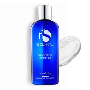 lot 29508 image: iS CLINICAL Cleansing Complex, 3in1 Gentle deep pore cleanser Face Wash and Makeup remover, Helps blemish-prone skin - Retail $49
