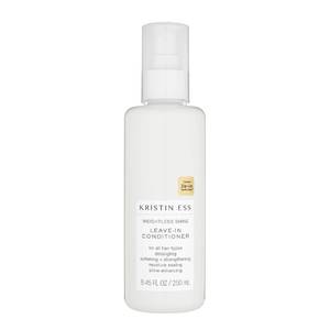 lot 29519 image: Kristin Ess Hair Hydrating Salon Leave In Conditioner Spray for Strength  Shine - Lightweight Anti Frizz Detangler for Women - Sulfate Free  Color Safe - Castor Oil Moisture Bond Repair Spray - Retail $12
