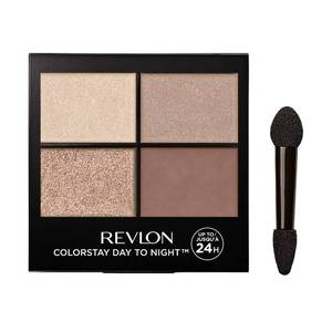 lot 29528 image: Revlon ColorStay Day to Night Eyeshadow Quad, 500 Addictive, 0.16 oz - Retail $8