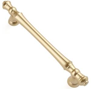lot 29551 image: 10 Pack 5 Inch(128mm) Gold Kitchen Cabinet Handles, Cabinet Pulls Kitchen Cabinet Hardware for Cupboard Drawer Pulls. - Retail $90