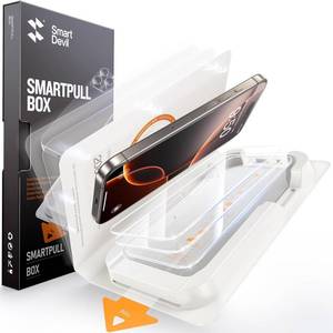 lot 101 image: SMARTDEVIL 3 Pack Tempered Glass for iPhone 16 Pro Max Screen Protector, Military-Grade Shatterproof Protection, 9H Hardness, Fast & Easy Installation, Case Friendly Design