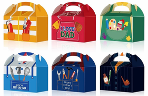 lot 107 image: QOUBAI 48pcs Fathers Day Gift Boxes  - Retail $0
