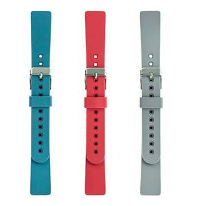 lot 113 image: WITHit Light Gray Smooth, Blue Smooth and Coral Smooth Silicone Band Set, 3 Piece Compatible with the Fitbit Inspire, Fitbit Inspire 2 and Fitbit Inspire Hr