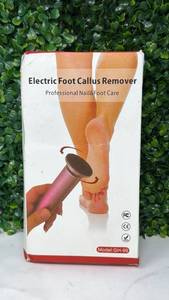 lot 146 image: Electric Foot Callus Remover Professional Nail & Foot Care Model GH-99 - Retail $0
