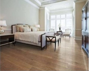 lot 21043 image: Mohawk Rust Hickory Hardwood Flooring 7.5in x RL-Retail $10.69Sq Ft