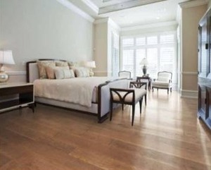 lot 21085 image: Mohawk Canyon Dusk Hickory Hardwood Flooring 7.5in x RL-Retail $10.69Sq Ft
