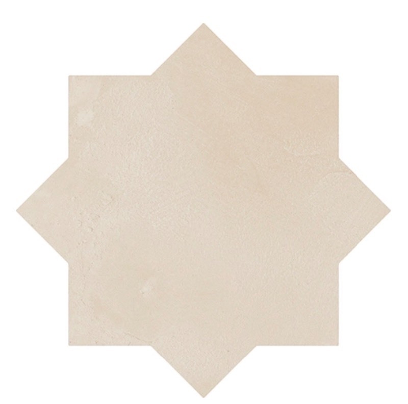 lot 76 image: Box of 34 Sahara Sand Star Claymont - Porcelain 6.5