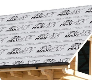 lot 47 image: Professional Quality MaxFelt Synthetic Roofing Material 10sqft Roll - 48 x 250 (MFXTHR)