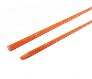 lot 63 image: 516 Inch (Pack of 12) Orange 60Inch Non-Reflective Driveway Markers, Snow Stakes Poles for Snow Plowing Driveways, Parking Lots, Walkways, Sidewalks