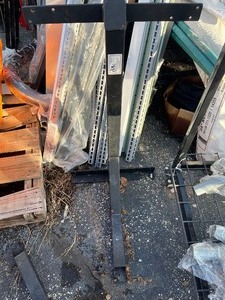 lot 106 image: Heavy Duty Steel Wall Bracket - great for booths  workbenches etc 3 x 2