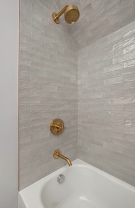 lot 115 image: Mallorca White Ceramic Wall Tile - 2.5 x 8 in. Box of 38pieces