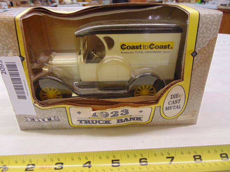 lot 2093 image: ERTL Coast to Coast 1923 Die Cast Truck Bank