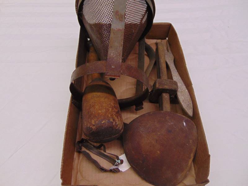 lot 2125 image: Misc. Antique Items