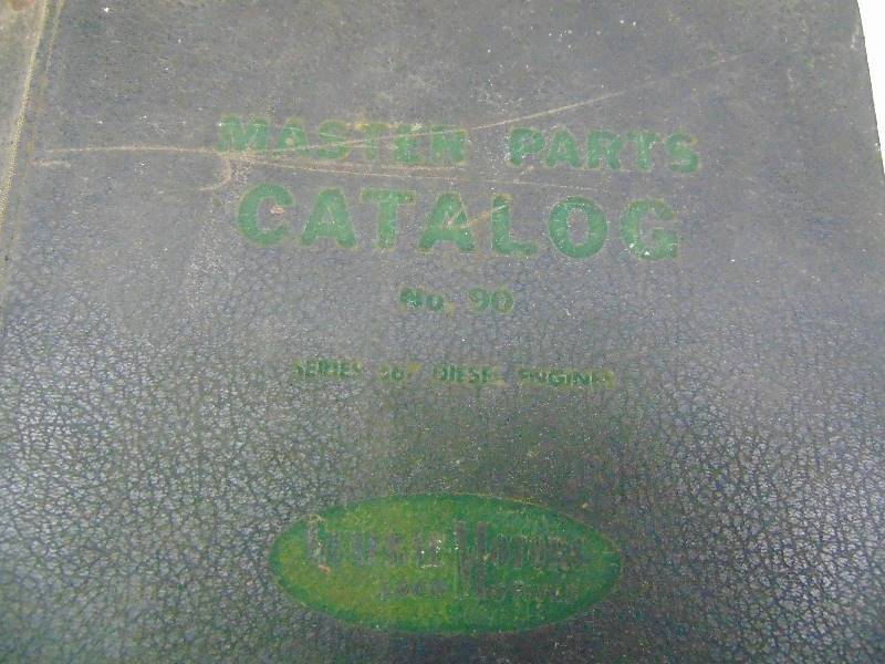 lot 2162 image: Master Parts Catalog