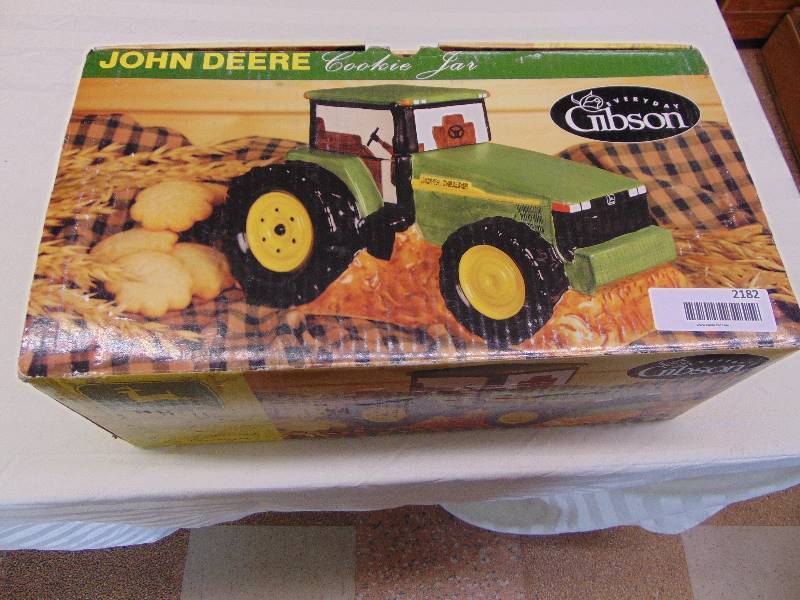 lot 2182 image: John Deere Cookie Jar