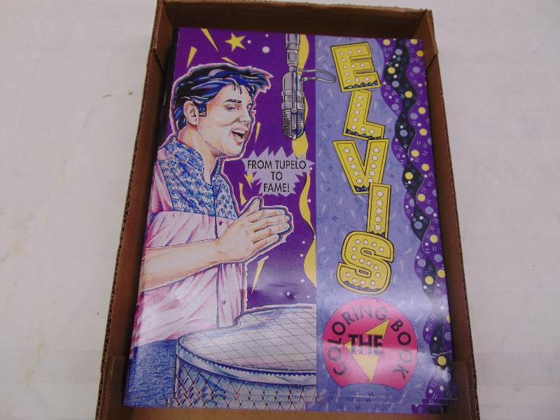 lot 2249 image: Elvis Coloring Books