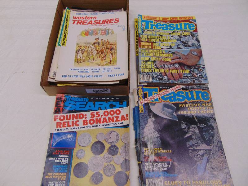 lot 2256 image: Treasure Magazines