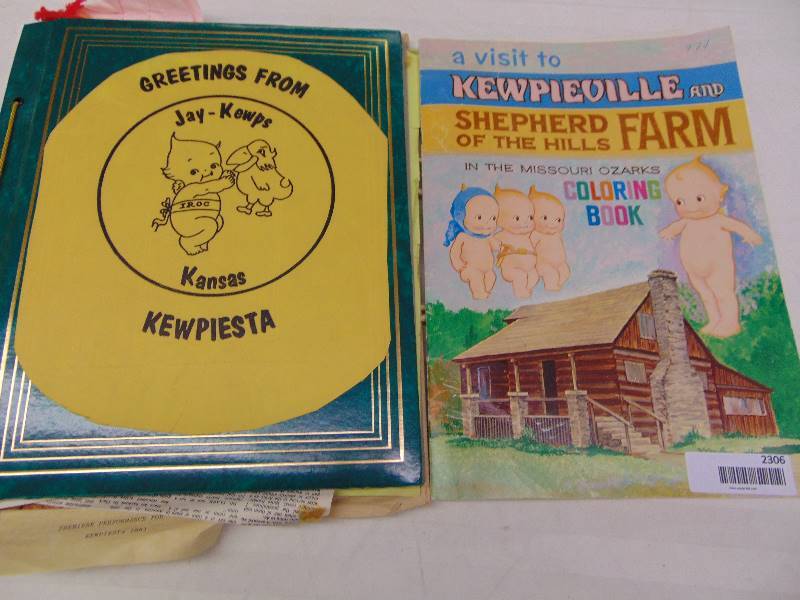 lot 2306 image: Kewpie Coloring Book & Album