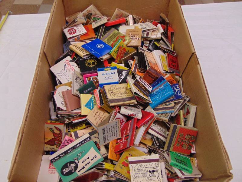 lot 2333 image: Assorted Matchbooks