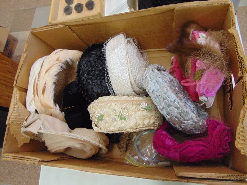 lot 2341 image: Vintage Hats