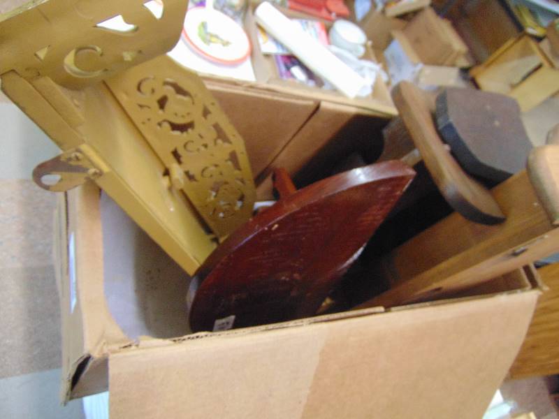 lot 2350 image: Wooden Wall Shelves