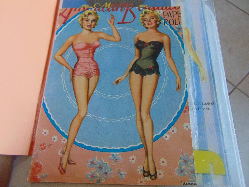 lot 2372 image: Marilyn Monroe Paper Dolls